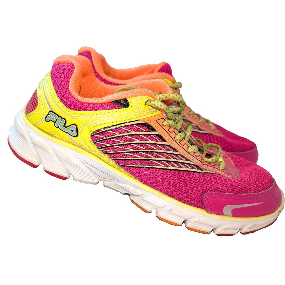 Fila Womens Cool Max, Memory Narrow Escape Pink Running Shoes Sneakers Sz 8.5